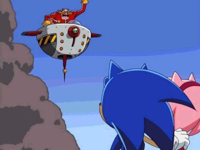 Sonic and Amy sonicX